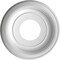 Ekena Millwork PVC Medallion (Canopies up to 5 1/2"), 10"OD x 3 1/2"ID x 1 1/8"P, Metallic Silver Metallic CMP10TRCSV - alternate 5